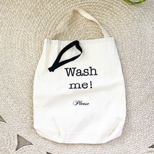 Wash Me Travel Bag, Natural/Black